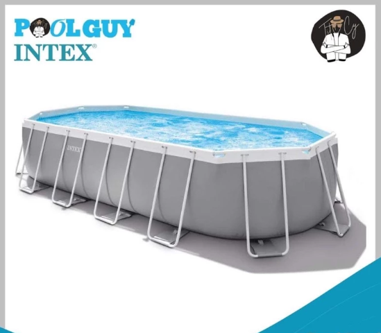 TitoCy Intex 20ft x 10ft x 4ft Oval Pool